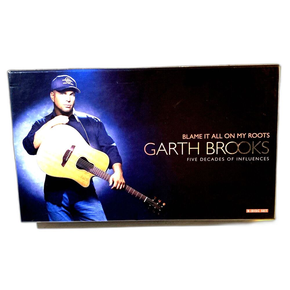 Garth Brooks Blame it All on My Roots 8 Disc Box Set Collection